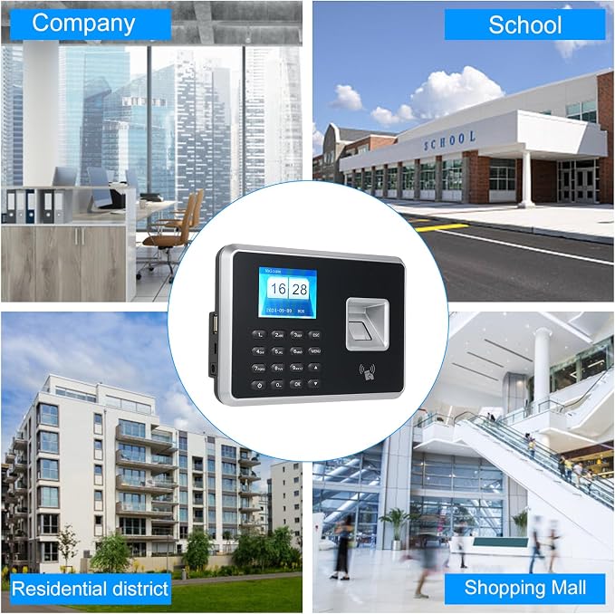 BISOFICE Biometric Time Clock Attendance Machine - Image 7