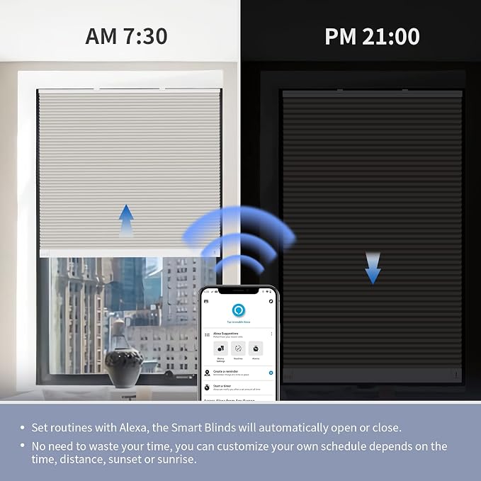 THIRDREALITY ZigBee Smart Blind, Motorized Blackout Window Shades - Image 3