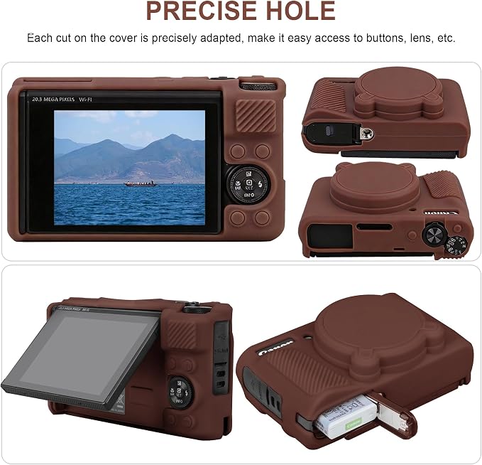 Canboc Case for Canon PowerShot SX740 SX730 HS Digital Camera, Hard Carrying - Image 6
