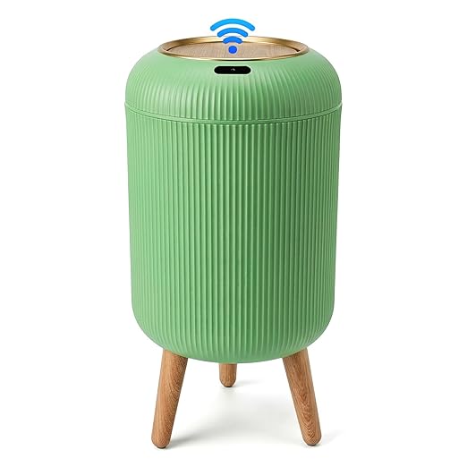 Pukomc Smart Sensor Wastebasket, Convenient and Hygienic Easy to Use, by Pukomc