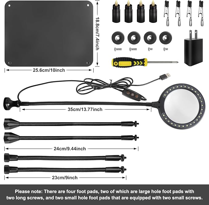 XYK Magnetic Helping Hands Soldering Station - Image 7
