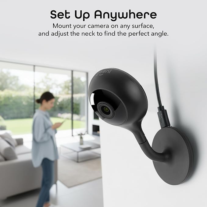 Geeni Look 2K 4MP Smart Indoor Security Camera – 1440p Ultra HD WiFi Pet & Baby - Image 8