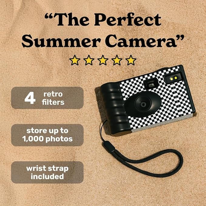 LENSY Screen Free Digital Camera | Four Built in Filters | Rechargeable - Image 6