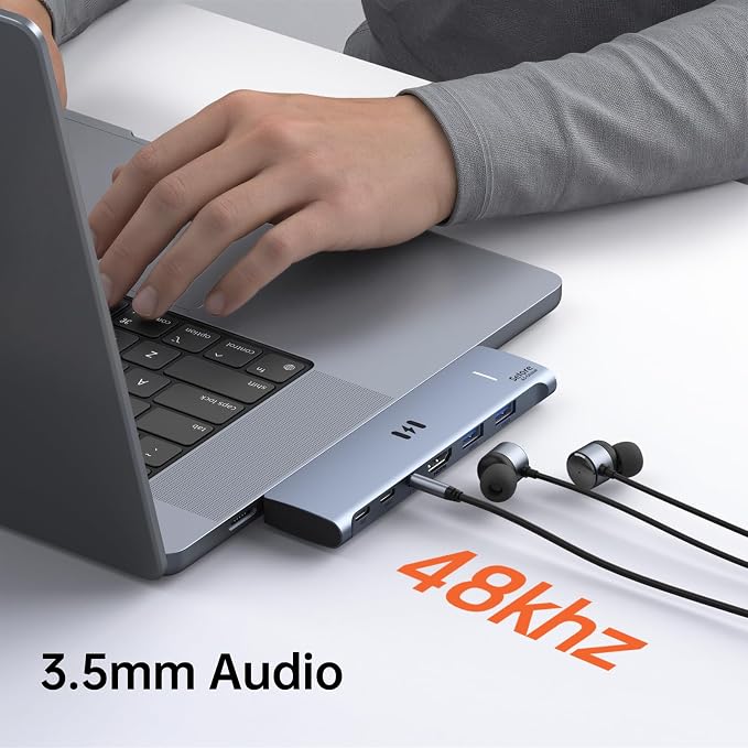 USB C Adapter HDMI Hub for MacBook Pro/Air M5 M4 M3 M2 M1 2025-2018 13" 15" 16" - Image 7