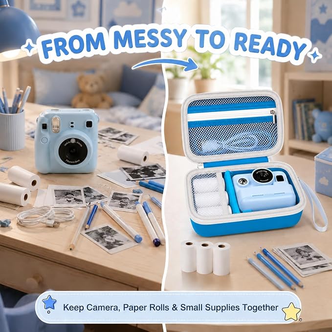 Kids Instant Print Camera Case Compatible - Image 3