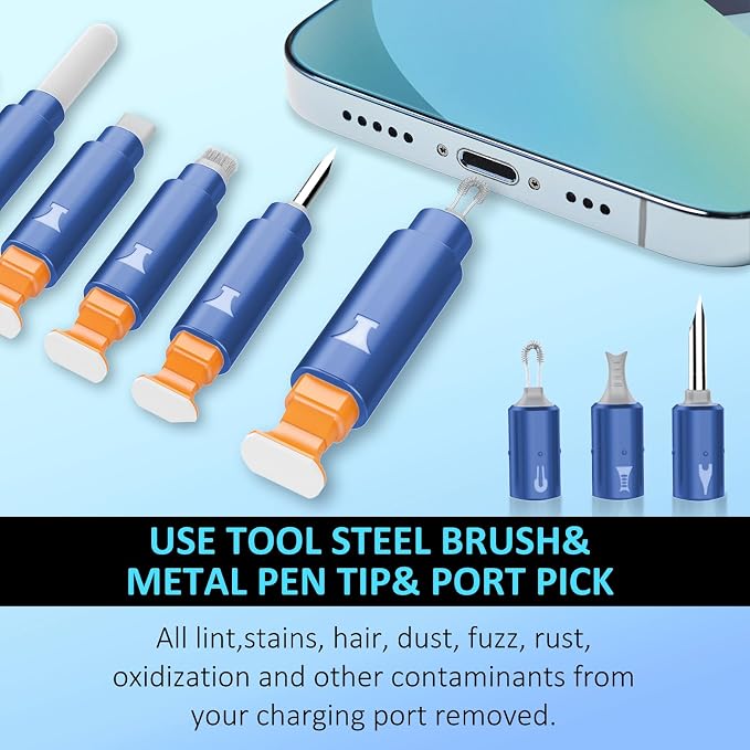 iPhone Cleaning Kit iPhone Cleaner, Phone Charging Port Cleaning, Cell Phone - Image 2