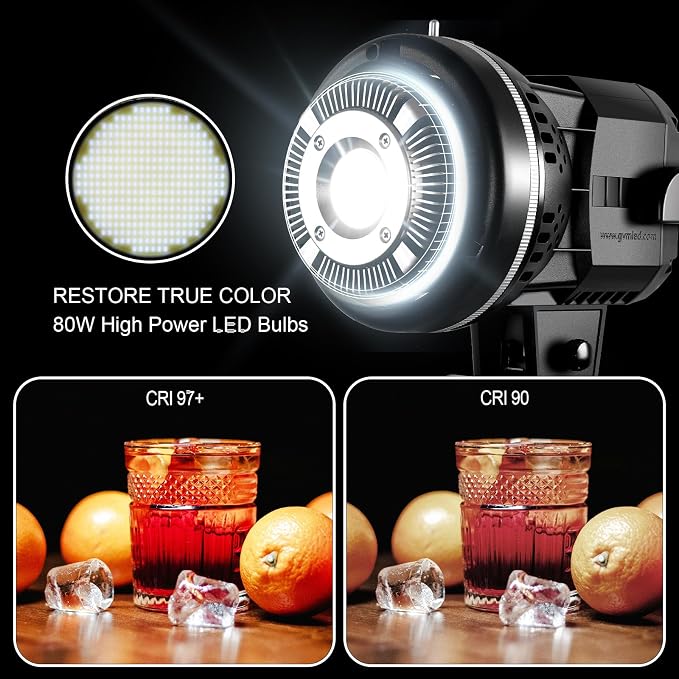 GVM 80W Video Light, Studio Lights - Image 5