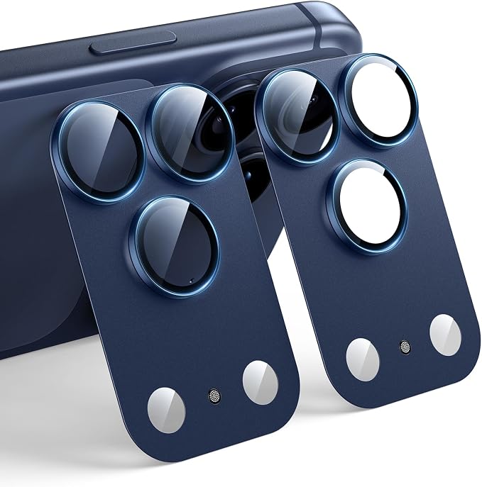 TAURI 2 Pack for iPhone 17 Pro Max Camera Lens Protector, Full Coverage by TAURI