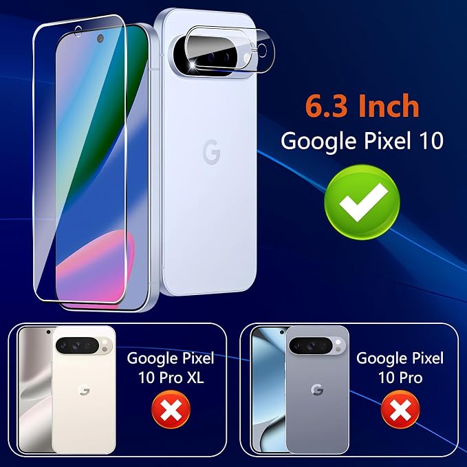 Glass Screen Protector for Google Pixel 10 - Image 2