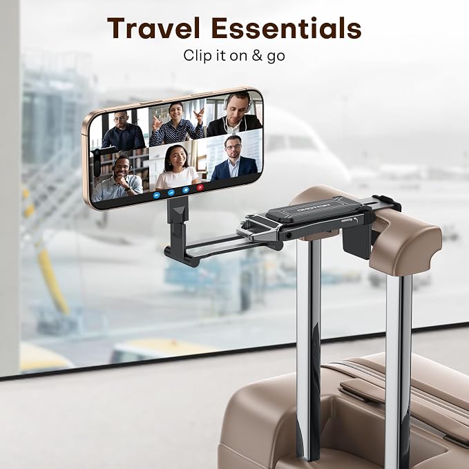OMOTON TP02 360°Rotating for MagSafe Tripod, Aluminum Magnetic Phone Tripod for - Image 9