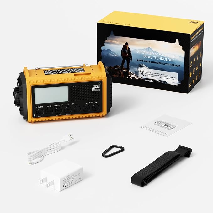 Eoxsmile Emergency Radio 12000mAh - Image 8
