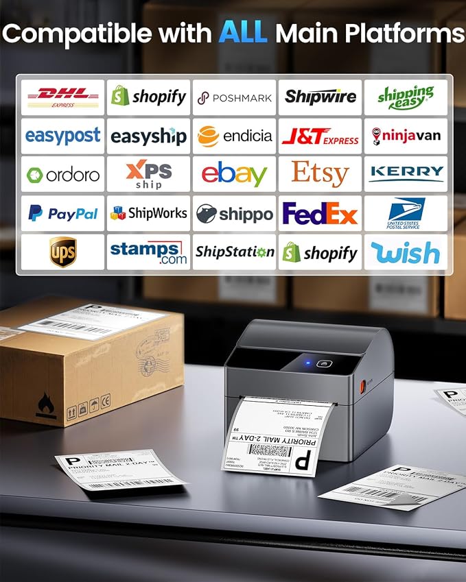 ASprink Bluetooth Shipping Label Printer - Image 7