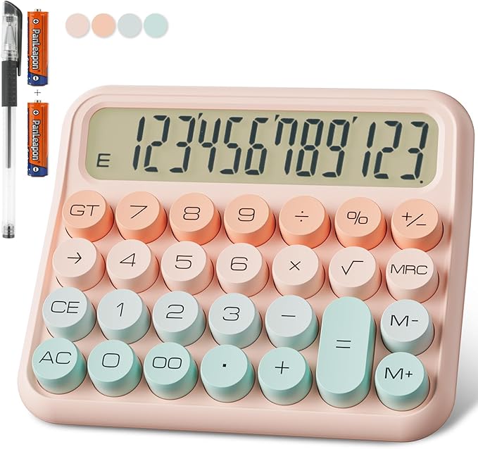 DECKLIT Battery Desk Calculator by DECKLIT