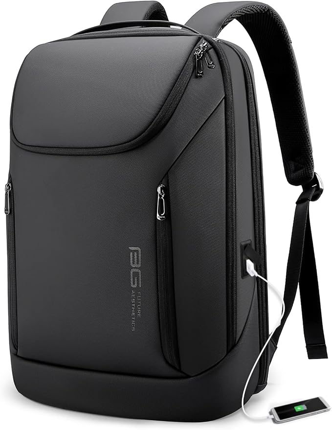 BANGE Business Smart Backpack Waterproof fit 15.6 Inch Laptop Backpack by BANGE