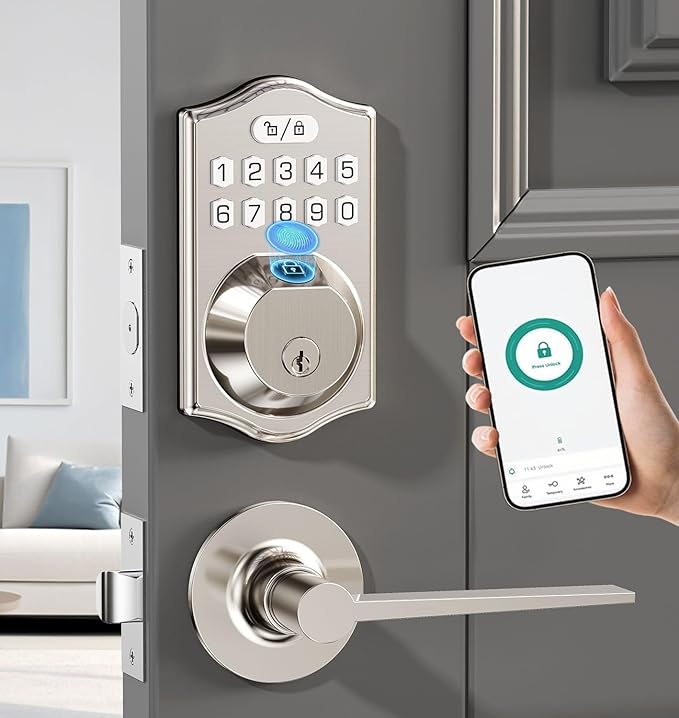 keyless Entry Door Lock deadbolt by Unknown