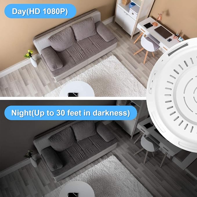 Hidden Camera Smoke Detector Wireless WiFi - Image 5