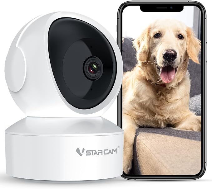 VSTARCAM Indoor Security Camera, 1080P HD WiFi Camera, Baby Camera, Pet Camera by VSTARCAM