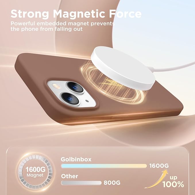 GolbinBox Magnetic for iPhone 15 Case, Compatible - Image 3