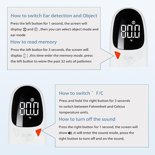 Cat and Dog Ear Temperature Monitor, Pet Only Thermometer, Dogs or Cats Ear - Image 5