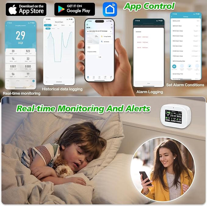 18-in-1 Smart Air Quality Monitor - Image 3