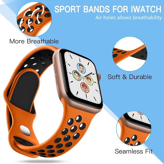 Adorve 4 Pack Sport Bands Compatible - Image 2