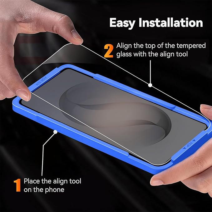 Wiaocit 3 Pack Tempered Glass Screen Protector - Image 2