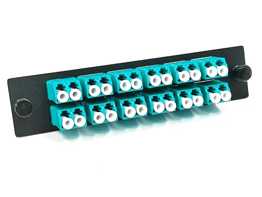 12 Duplex LC/OM3 Fiber Patch Panel by Duogaliaopticalfiberproduct