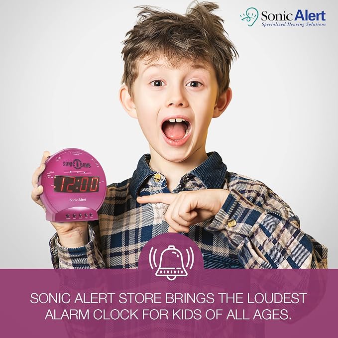 Sonic Alert Sonic Bomb Dual Alarm Clock - Image 8