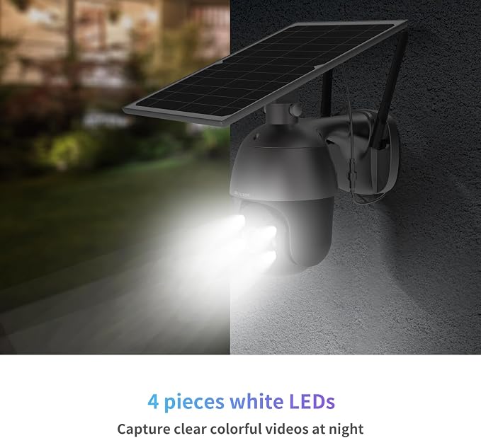 SOLIOM S600 3G/4G LTE Solar Powered Cellular Security Camera Wireless Outdoor - Image 4