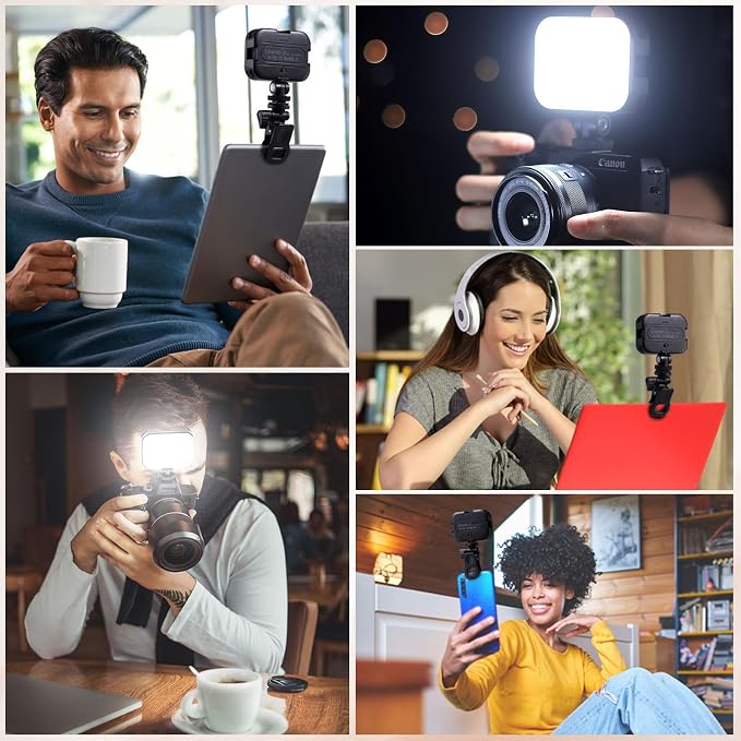 Ulanzi VL100X Selfie Light, Clip LED Light Panel - Image 7