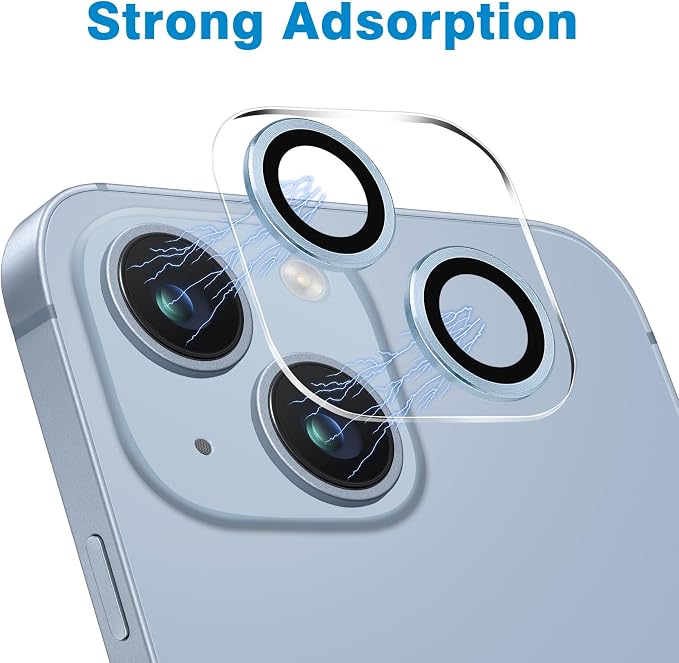 Dengduoduo 3 Pack Tempered Glass Camera Lens Protector - Image 5