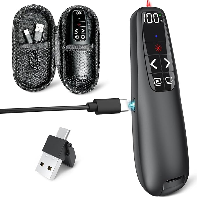 Rechargeable Presentation Clicker by UBUYONE%C2%AE