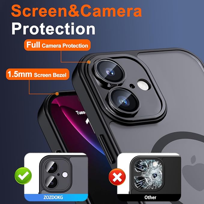 for iPhone 16 Plus Case with Privacy Screen Protector and Camera Protection - Image 6