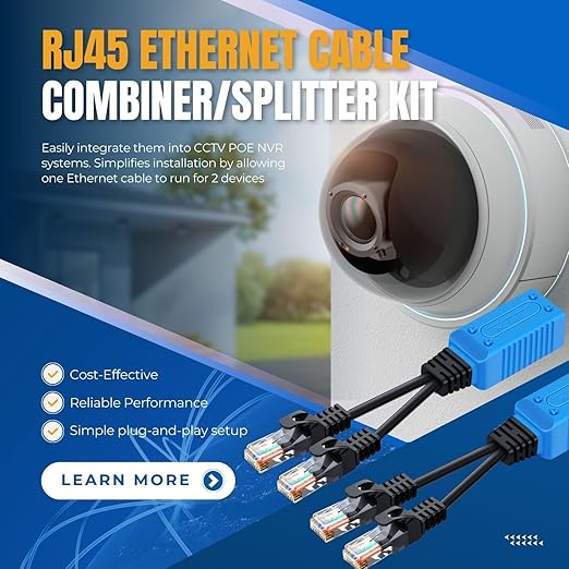 TNP RJ45 Ethernet Cable Combiner/Splitter Kit - Image 2