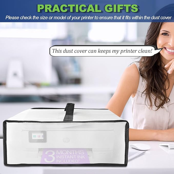 Printer Cover for HP Envy Inspire 7955e/7958e Inkjet Printer, Waterproof - Image 8