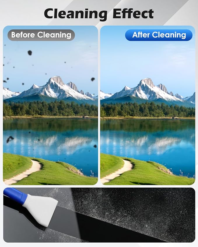 Zacro Camera Cleaning Kit 16mm APS-C Frame Sensor Cleaning Swab*8 + 20ml Sensor - Image 7