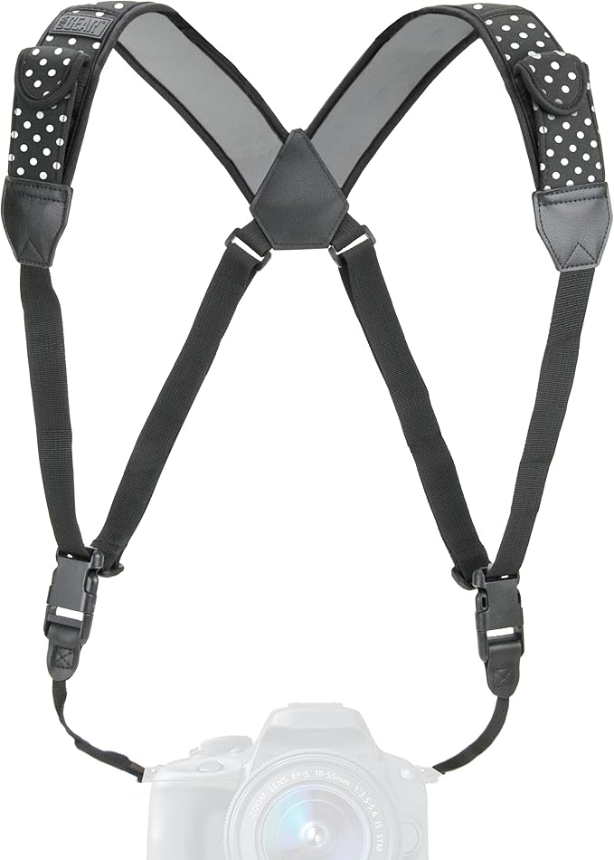 USA Gear DSLR Camera Strap Chest Harness by USAGEAR