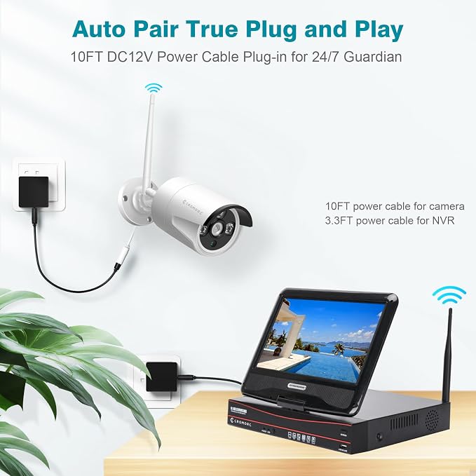 Wireless Security Camera System 16CH Expandable - Image 2