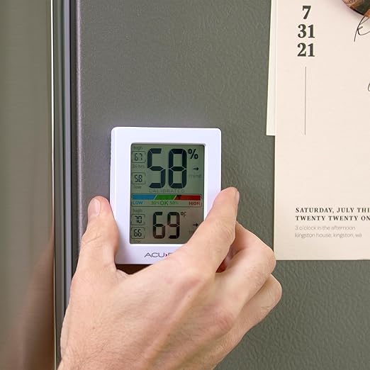 AcuRite Humidity Meter Hygrometer and Indoor Digital Thermometer - Image 3