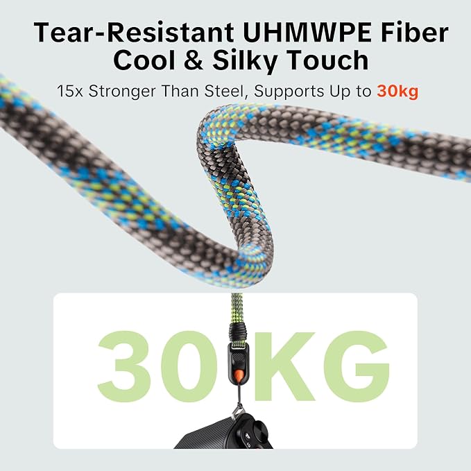 PGYTECH Camera Shoulder Strap Slim Outdoor Style, Adjustable 32.2-53.5in Quick - Image 4