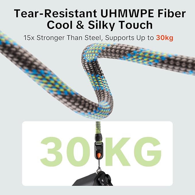 PGYTECH Camera Shoulder Strap Slim Outdoor Style, Adjustable 32.2-53.5in Quick - Image 7