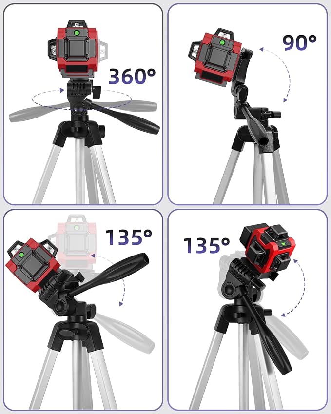 55 inch Aluminum Laser Level Tripod - Image 10