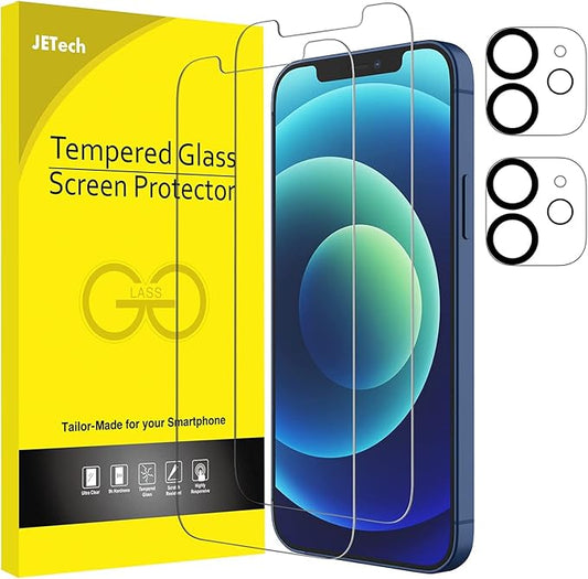 JETech Screen Protector for iPhone 12 6.1-Inch by JETech