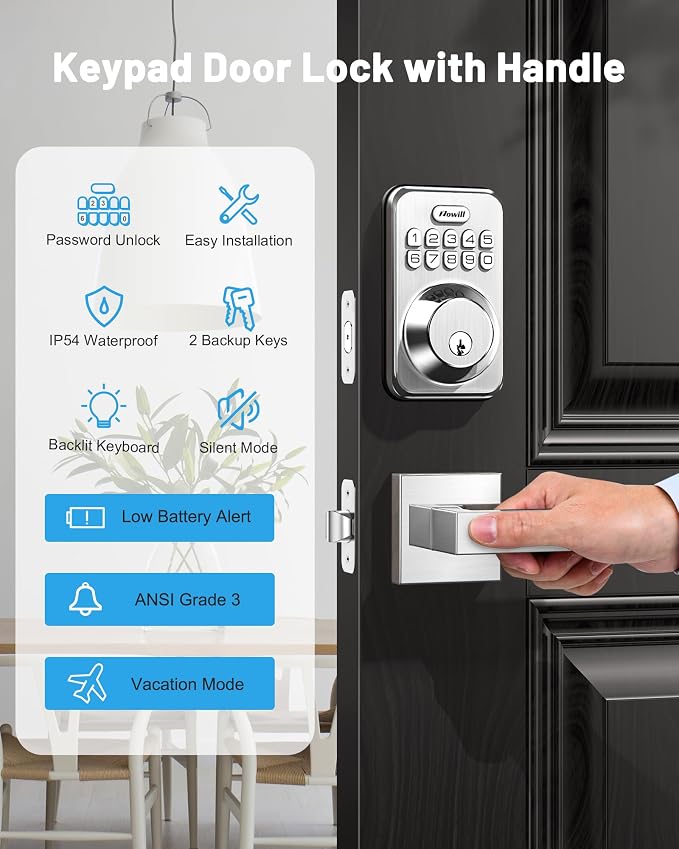 Zowill Keyless Entry Door Lock - Image 5