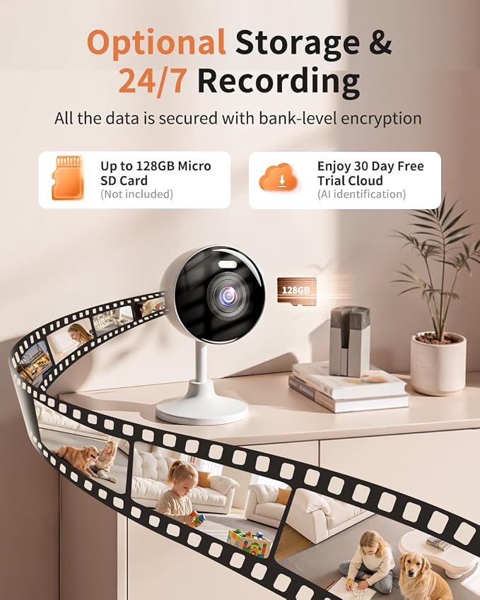2K Cameras for Home Security, 5G & 2.4G WiFi Security Camera Indoor Outdoor for - Image 7