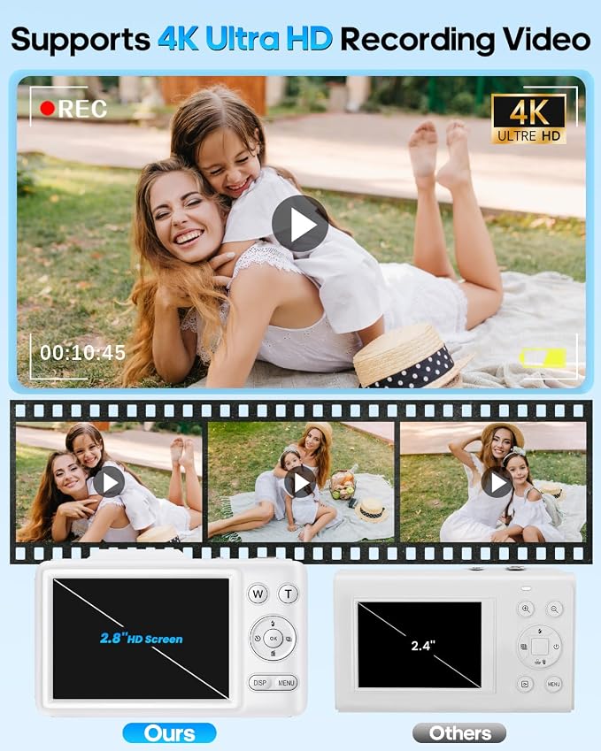Digital Camera 4K Autofocus Vlogging Camera - Image 4