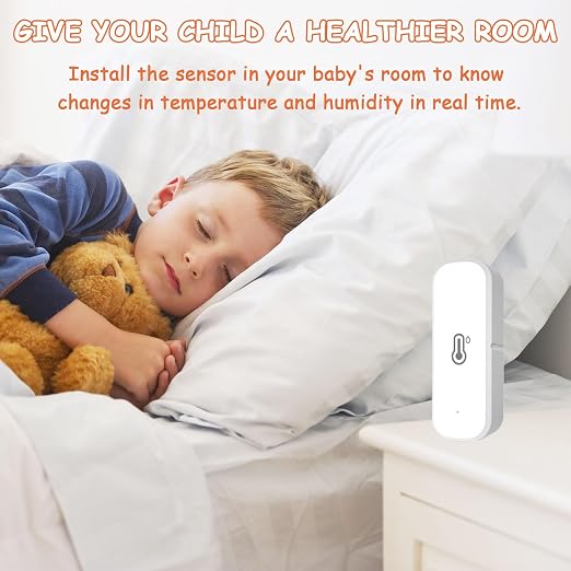 WiFi Hygrometer Thermometer Sensor, Indoor Outdoor Wireless Temperature - Image 3