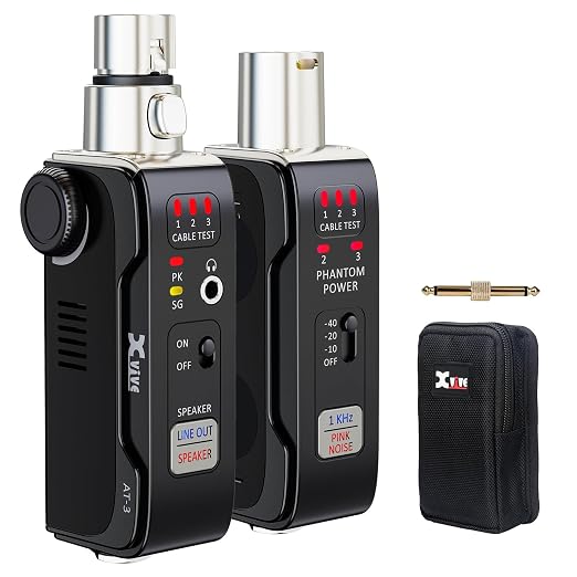 XVIVE AT-3 Audio Tester Ultra, Split-Design 5-in-1 Signal Generator, by Xvive