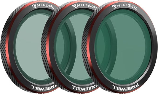 Freewell 3-Pack Magnetic ND/PL Filters by Freewell