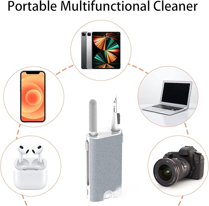 5-in-1 Electronic Cleaner kit- Portable Cleaning kit - Image 2